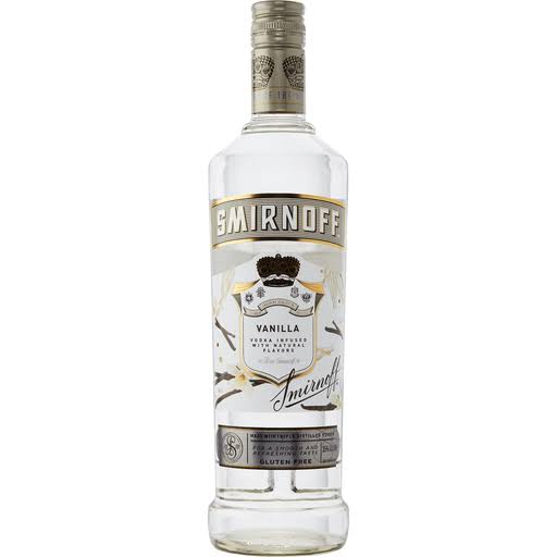 Smirnoff Vodka bottle