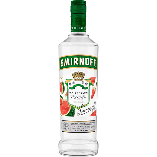 Smirnoff Vodka bottle