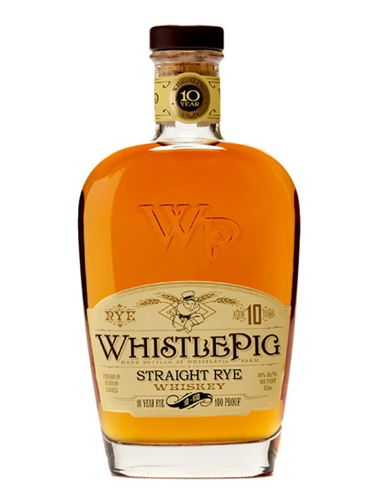 WhistlePig 10 Year Old Rye Whiskey