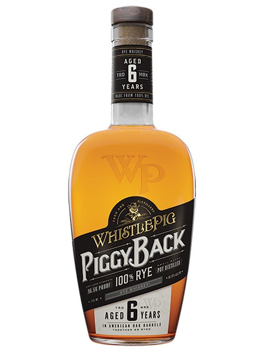 WhistlePig PiggyBack 6 Year Old Rye Whiskey