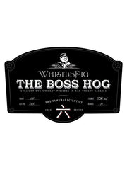 WhistlePig The Boss Hog Edition 六 – The Samurai Scientist