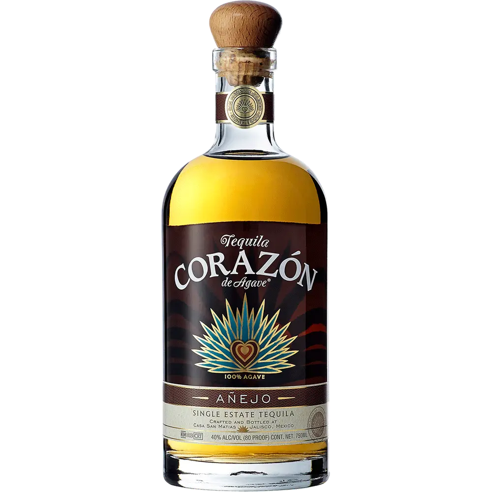 Corazón Añejo Tequila bottle