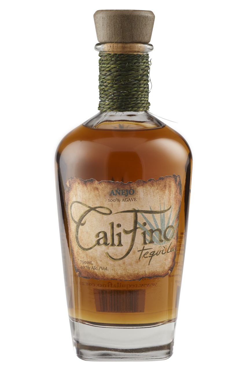 CaliFino Añejo Tequila bottle