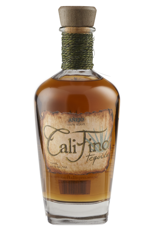 CaliFino Añejo Tequila bottle