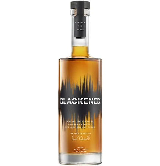 Blackened Whiskey bottle