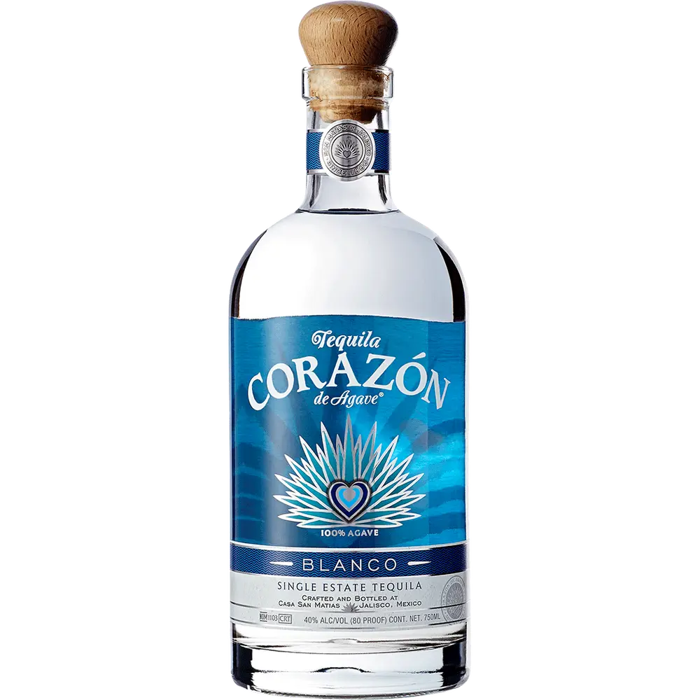 Corazon Blanco Tequila bottle