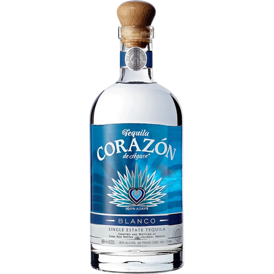 Corazon Blanco Tequila bottle