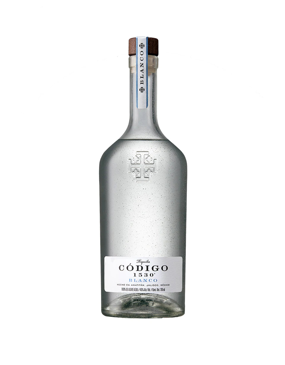 Código 1530 Blanco Tequila bottle