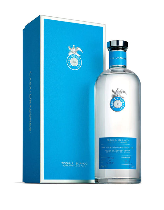 Tequila Casa Dragones Blanco bottle