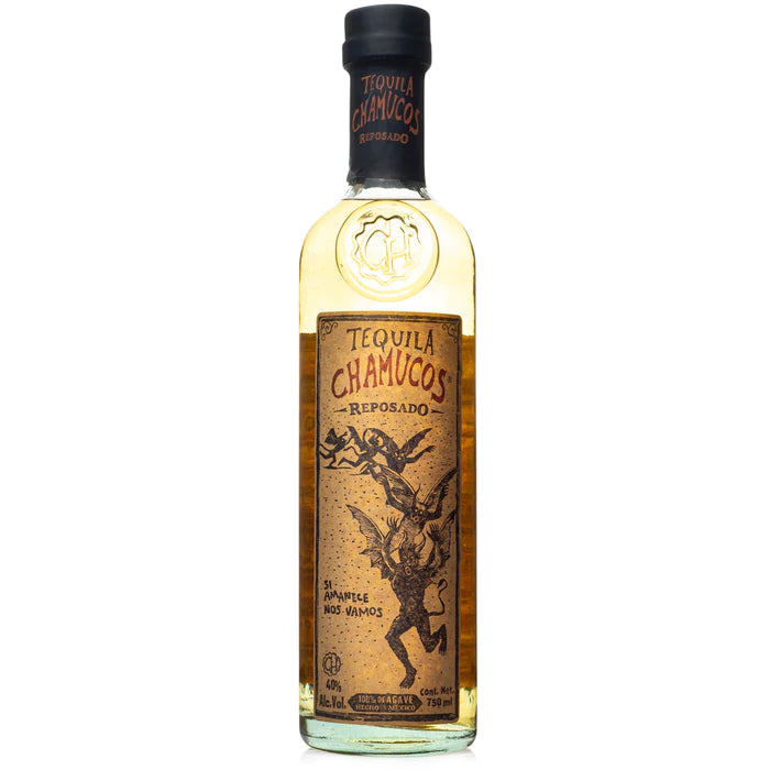 Chamucos Reposado Tequila bottle
