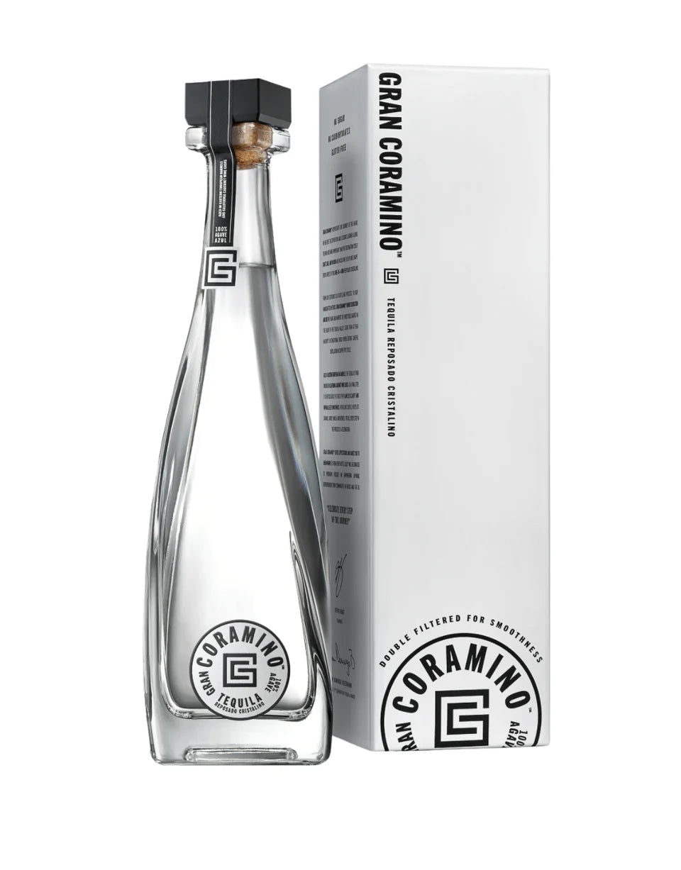 Gran Coramino Cristalino Tequila by Kevin Hart bottle