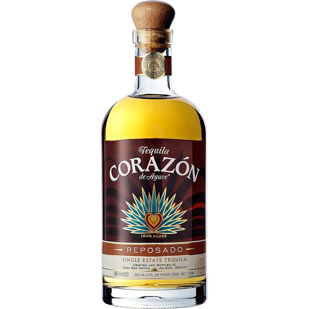 Corazón Reposado Tequila bottle