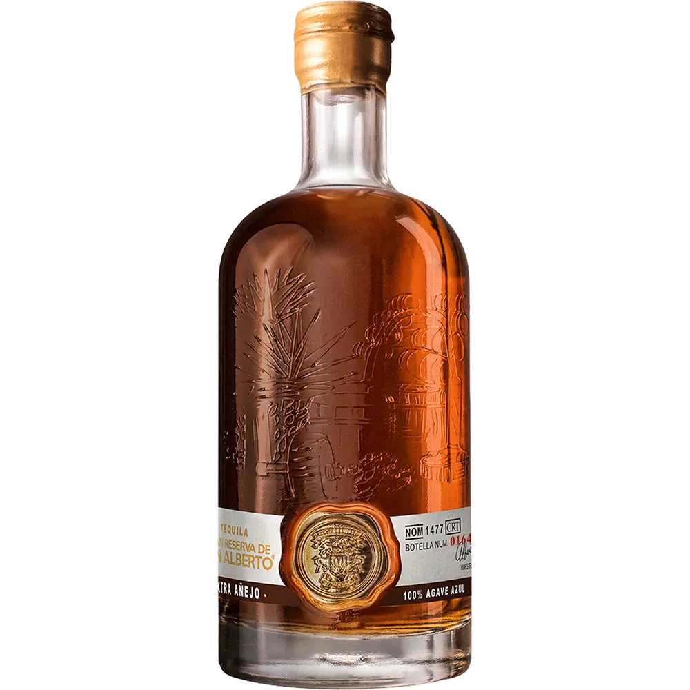Don Alberto Extra Anejo Tequila bottle