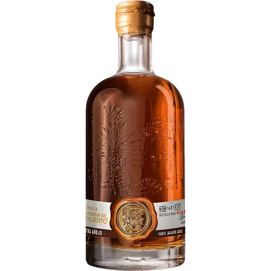 Don Alberto Extra Anejo Tequila bottle