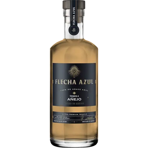 Flecha Azul Anejo Tequila bottle