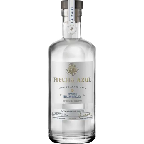 Flecha Azul Blanco Tequila bottle