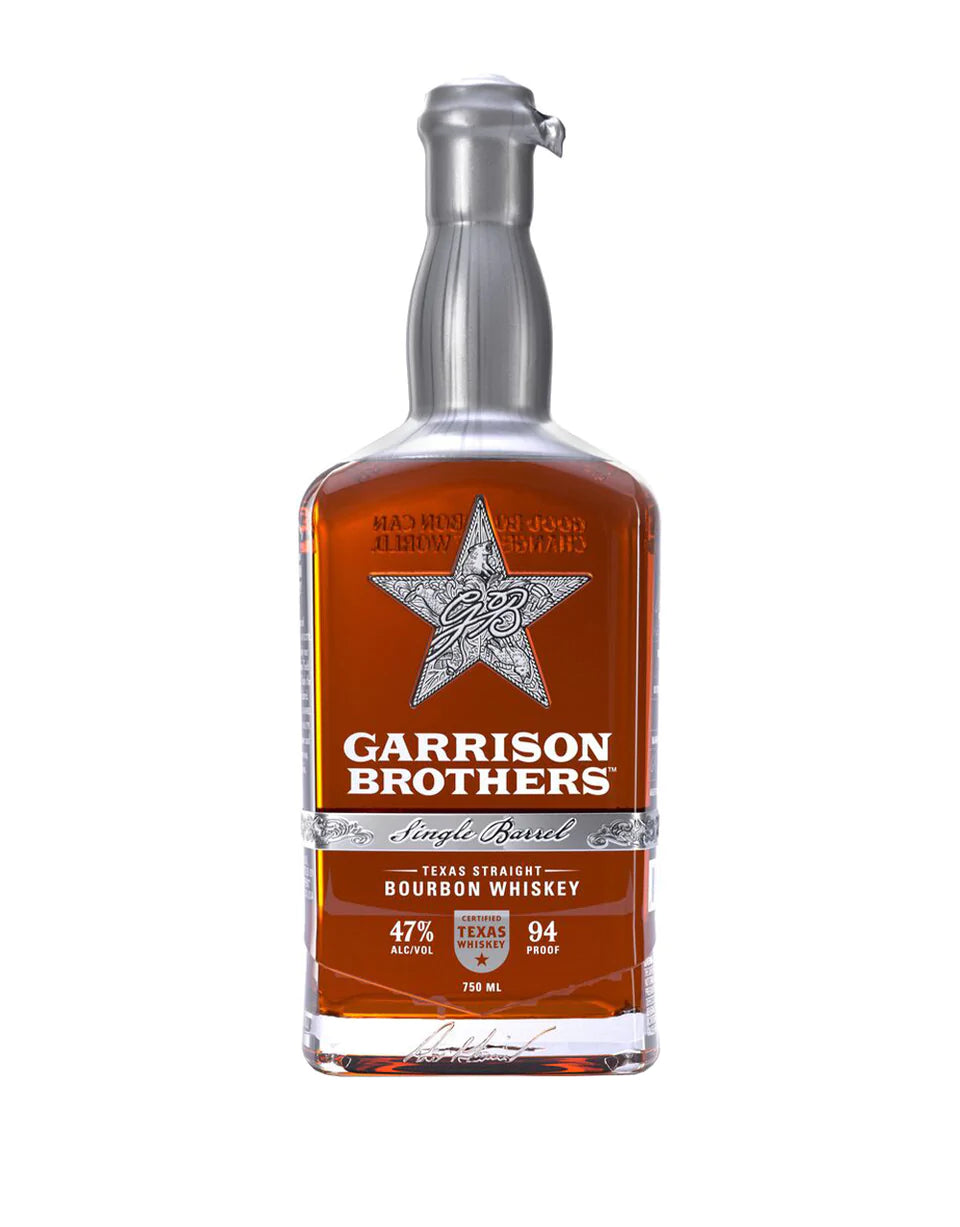 Garrison Brothers Single Barrel Bourbon (94 Proof) bottle