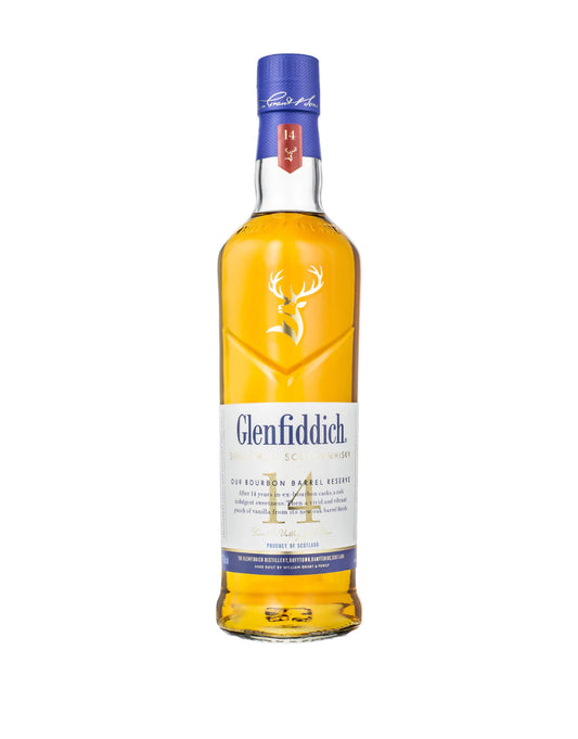 Glenfiddich 14 Year Old bottle