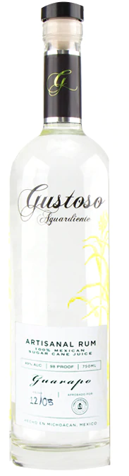 Gustoso Aguardiente Artisinal Rum Guarapo bottle