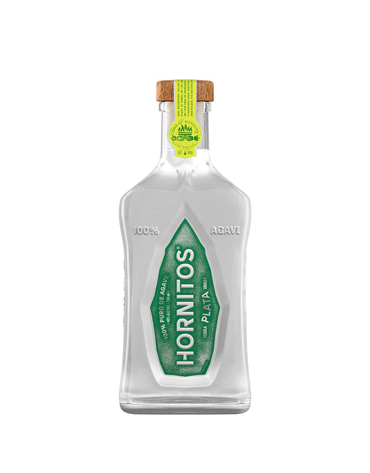 Hornitos Plata Tequila bottle