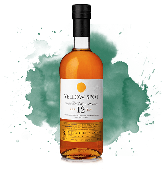 Yellow Spot 12 Year Irish Whiskey bottle