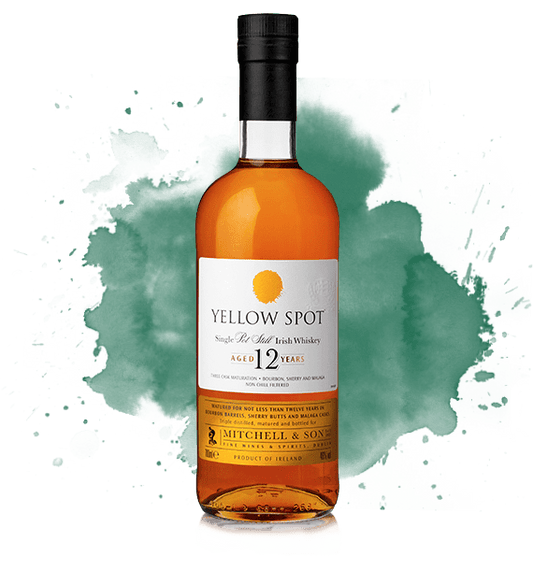 Yellow Spot 12 Year Irish Whiskey bottle