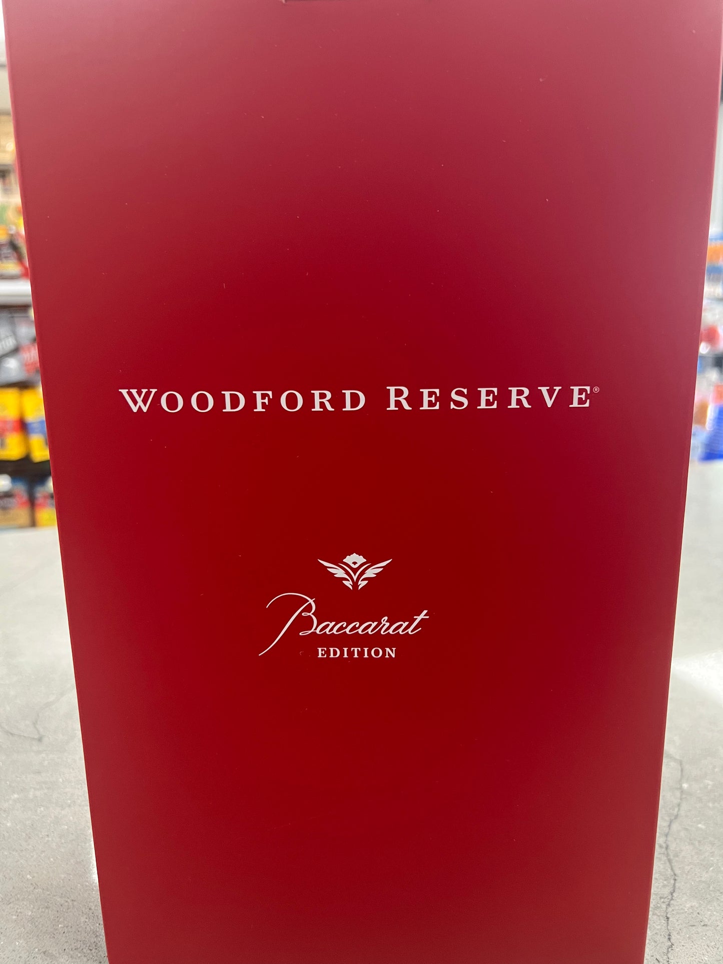 Woodford Reserve Baccarat Edition bottle