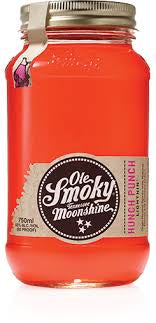 Ole Smoky Hunch Punch Lightnin’ bottle