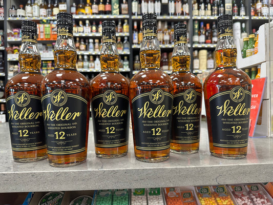 Weller 12 Year Bourbon bottle