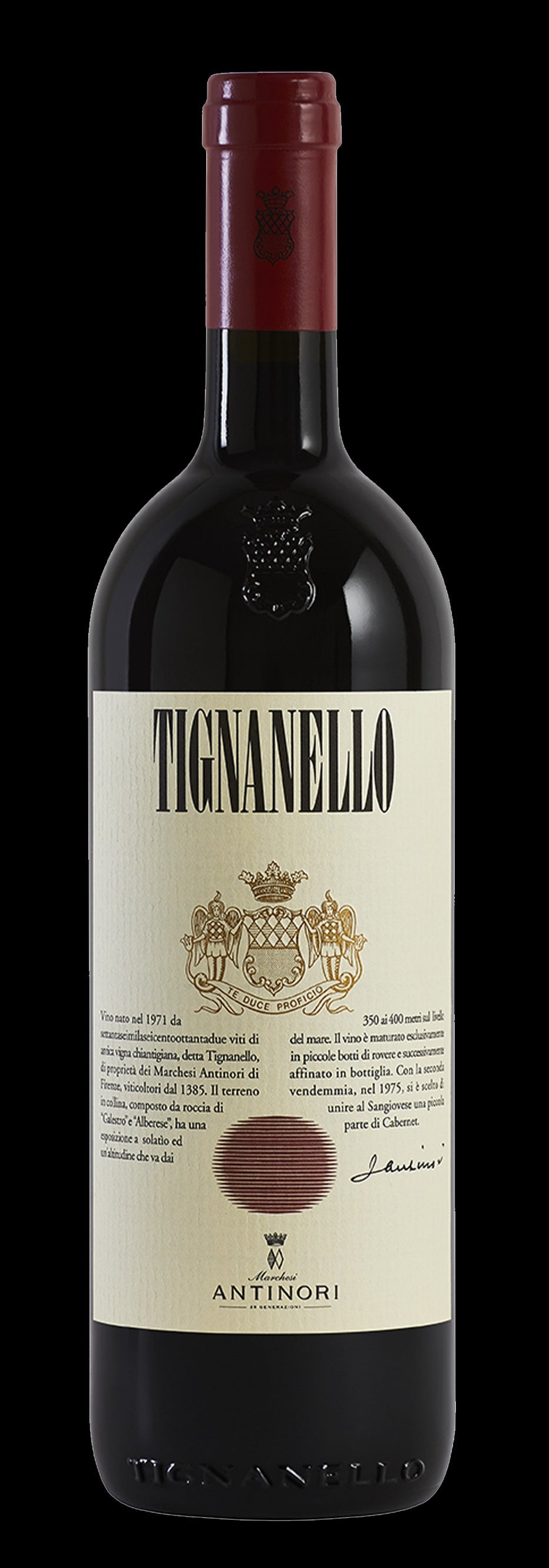 Antinori Tiganello bottle