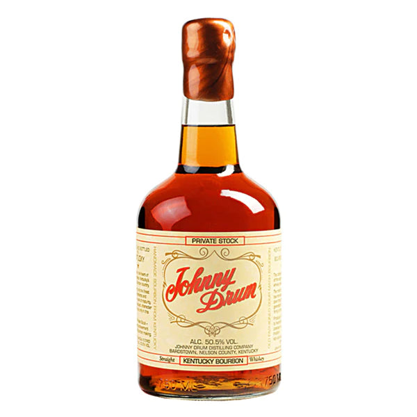 Johnny Drum Private Stock Straight Bourbon bottle
