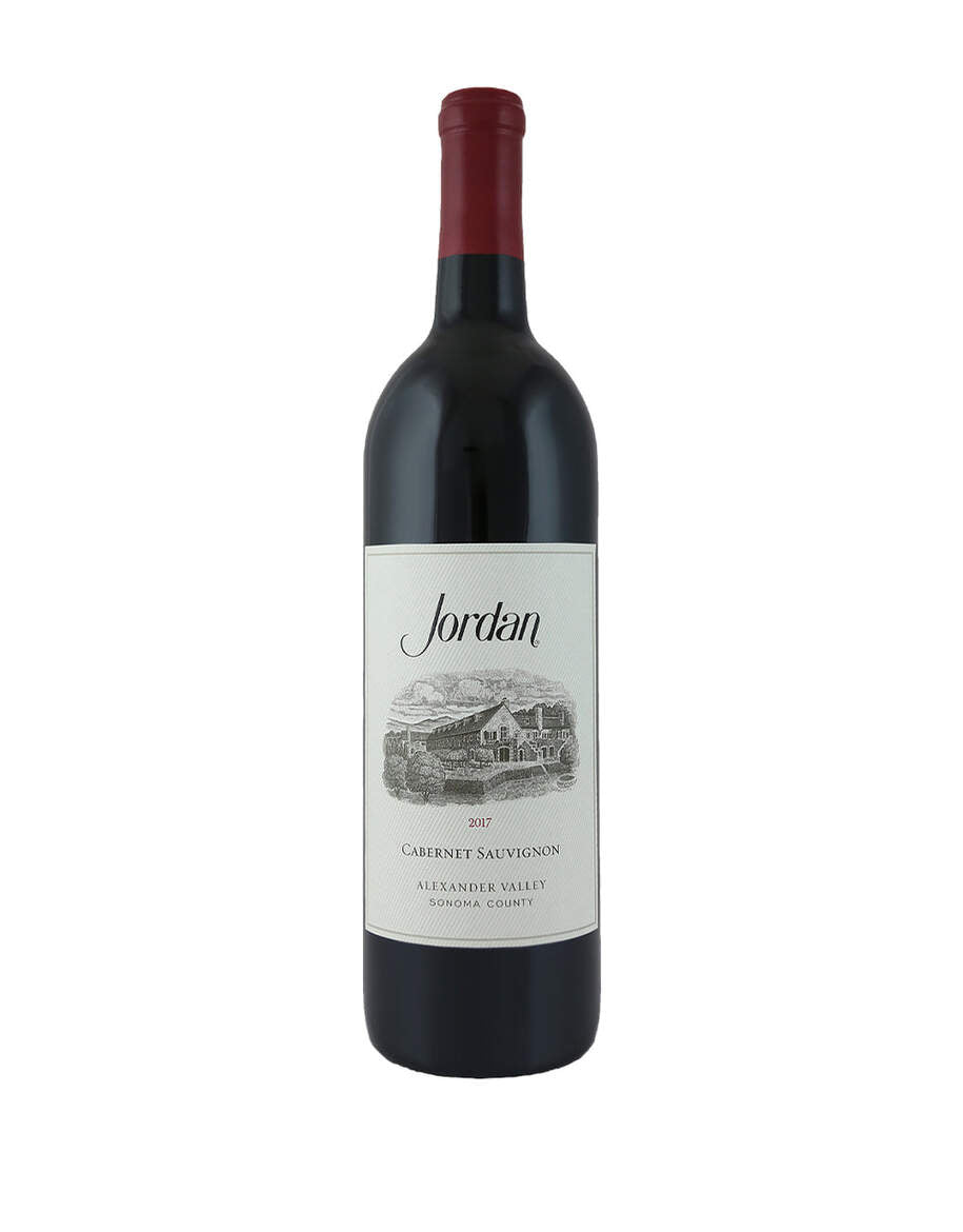 Jordan Vineyards Cabernet Sauvignon Alexander Valley 2017 bottle