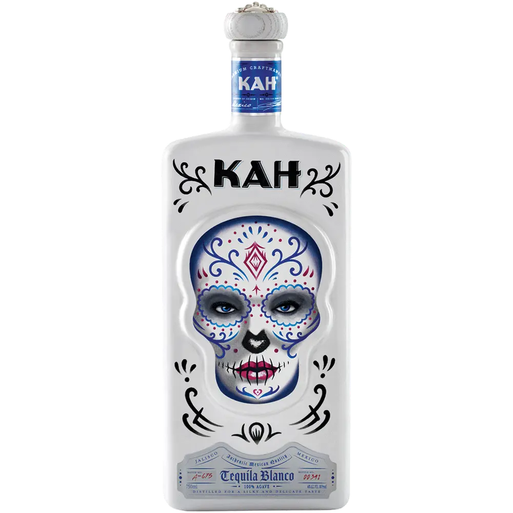 KAH Tequila Blanco bottle