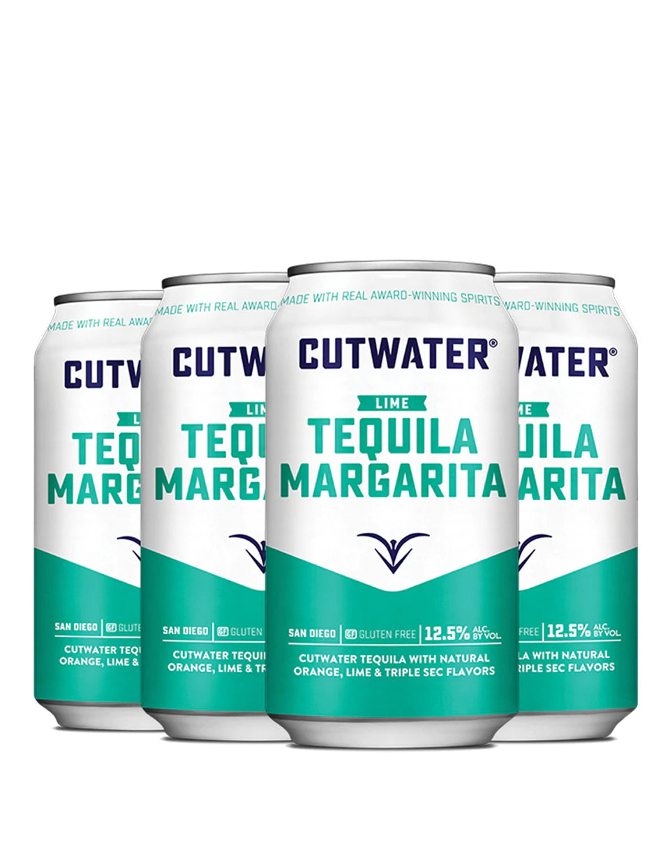 Cutwater Tequila Margarita Canned Cocktail 4PK bottle