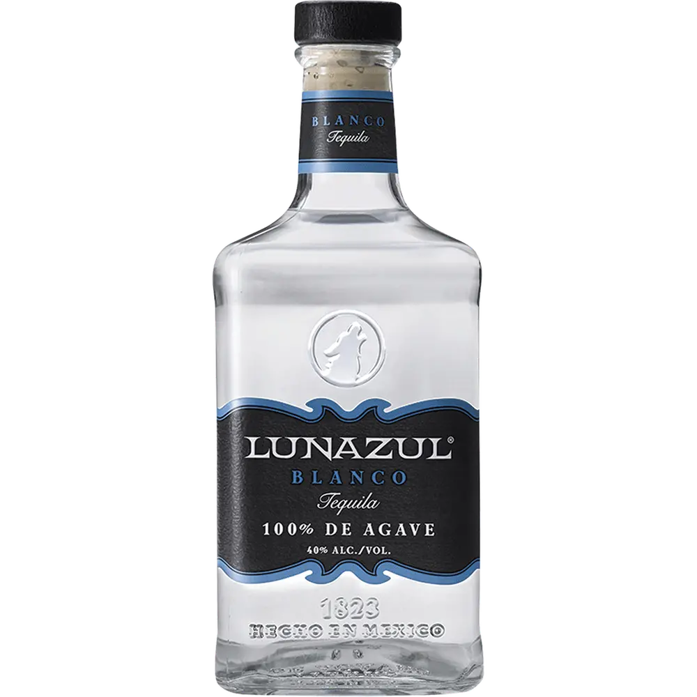 Lunazul Blanco Tequila bottle
