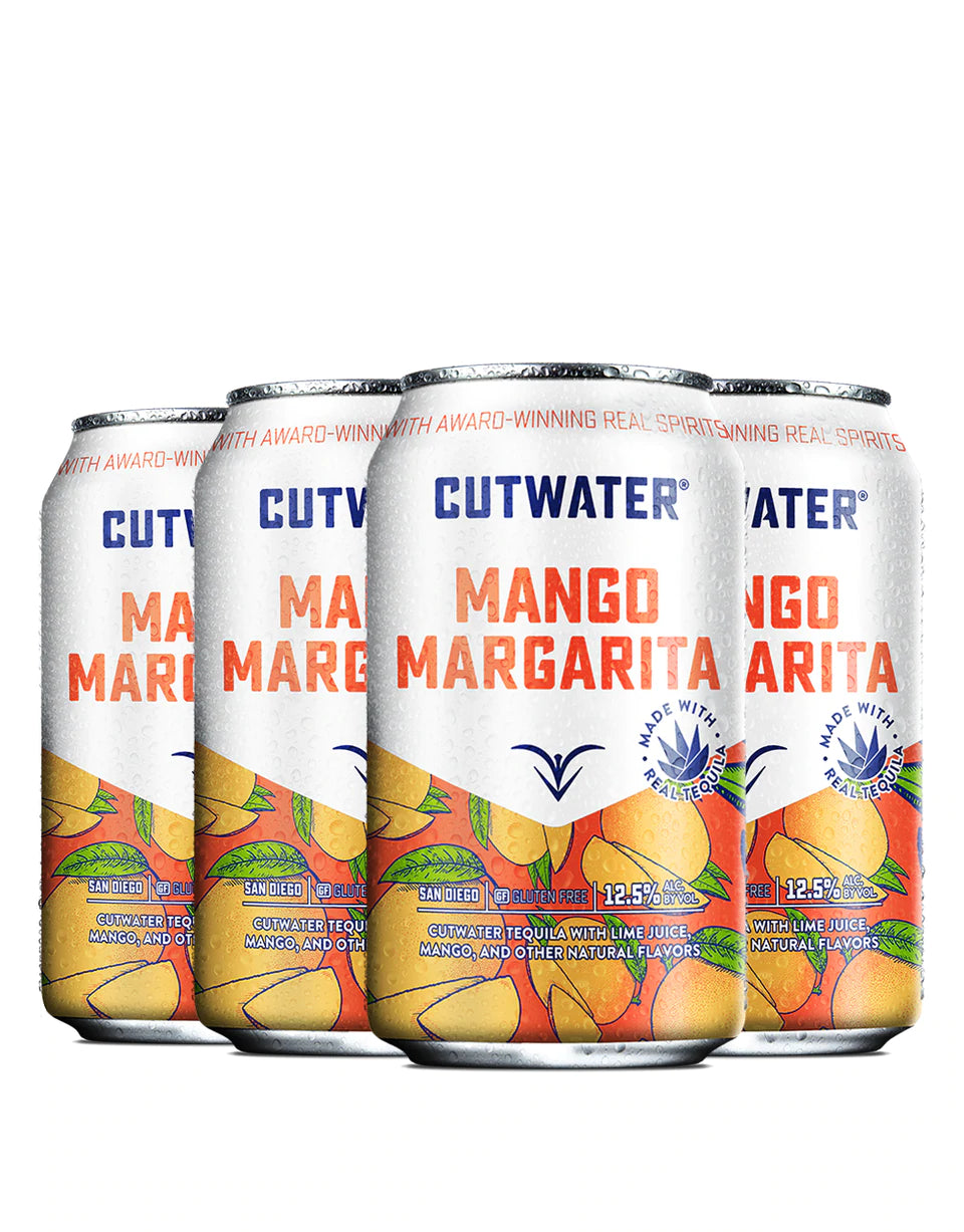 Cutwater Mango Margarita Can 4PK bottle