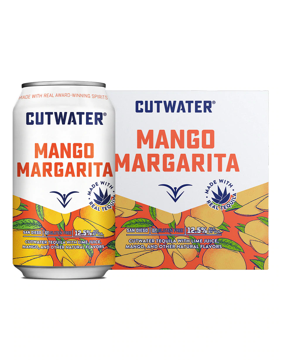 Cutwater Mango Margarita Can 4PK bottle