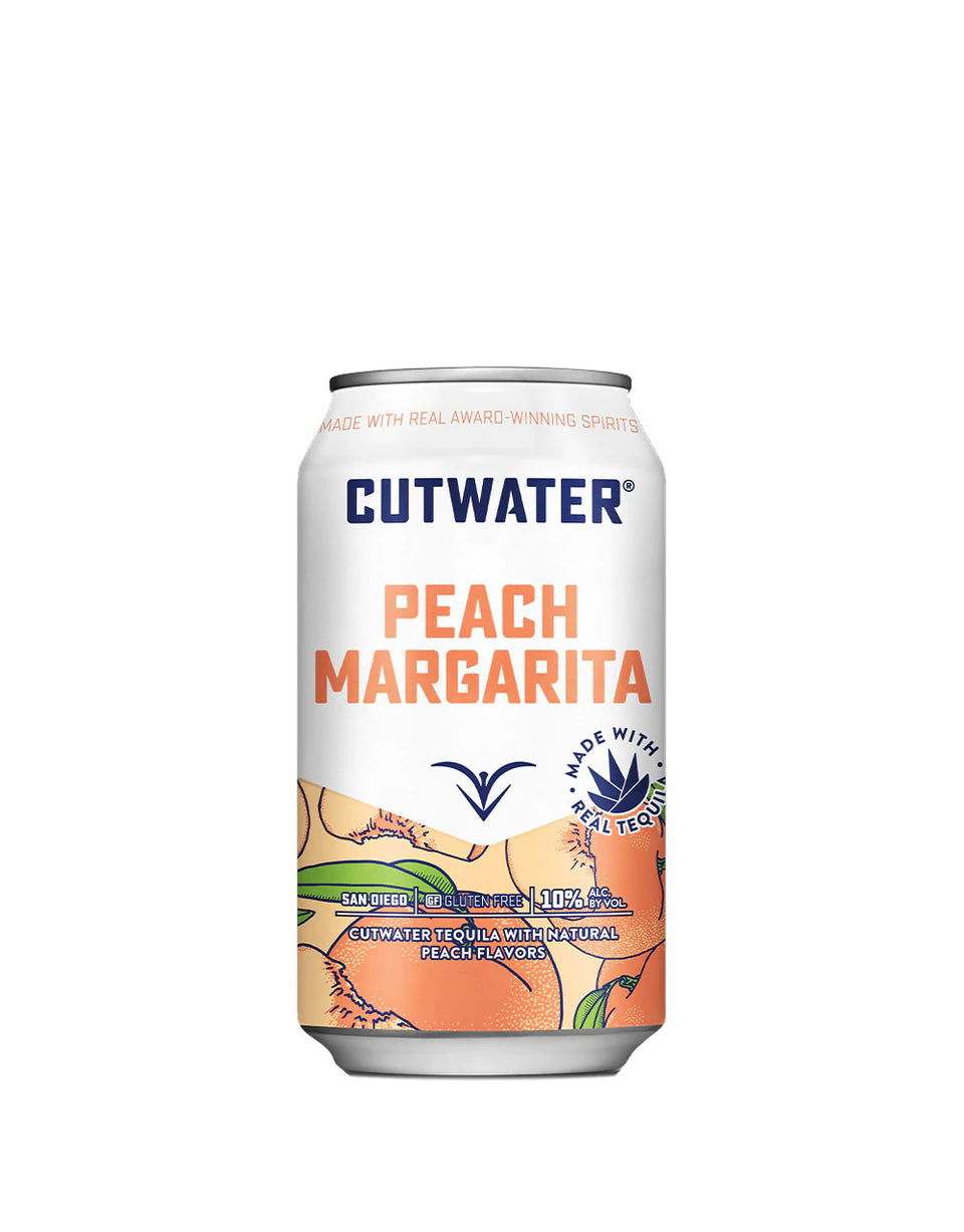 Cutwater Peach Margarita Can 4PK bottle