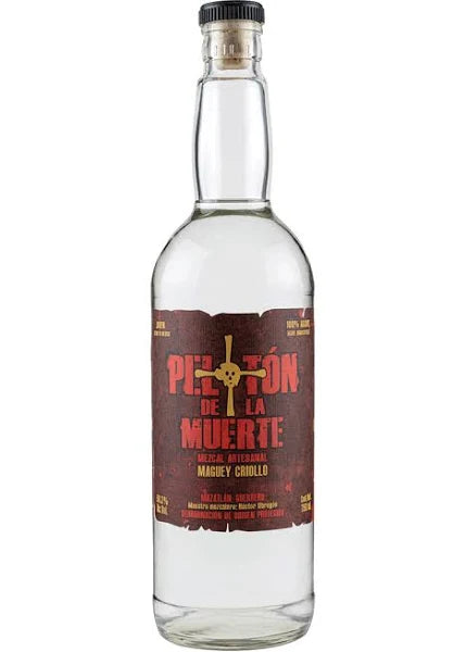 Peloton De La Muerta Criollo Mezcal bottle