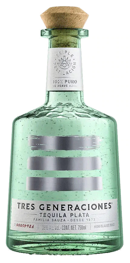 Tres Generaciones Blanco Tequila bottle