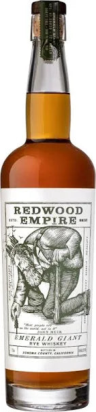 Redwood Empire 'Emerald Giant' Whiskey bottle