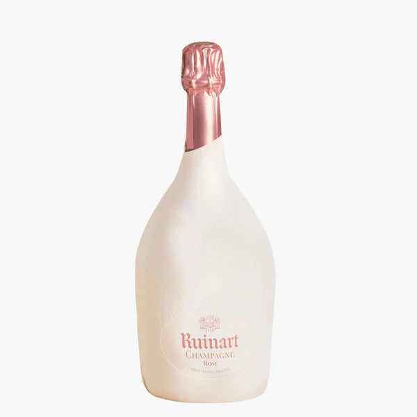 Ruinart Rose Second Skin Champagne bottle