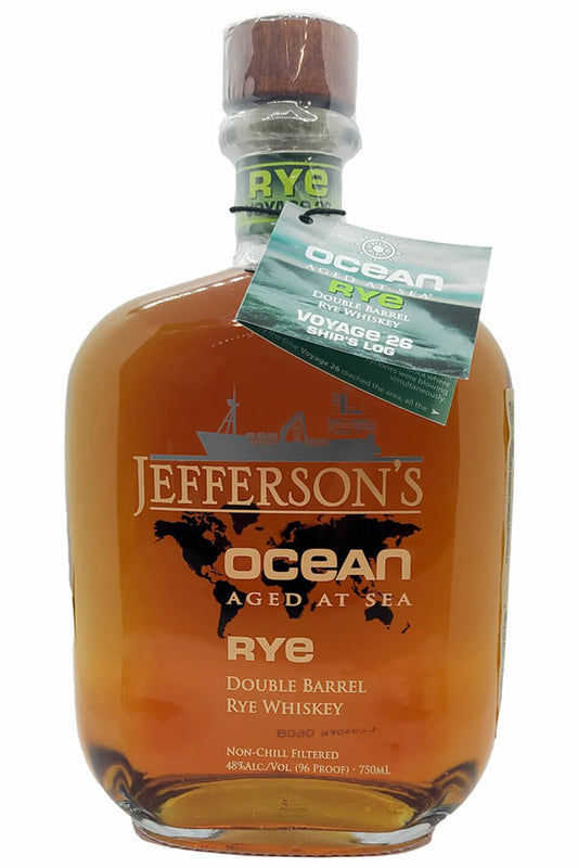 Jefferson's Ocean Aged at Sea Rye bottle