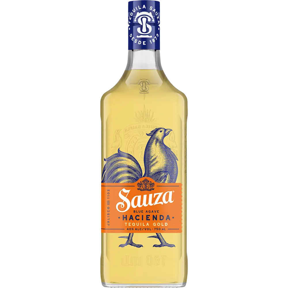 Sauza Hacienda Gold Tequila bottle