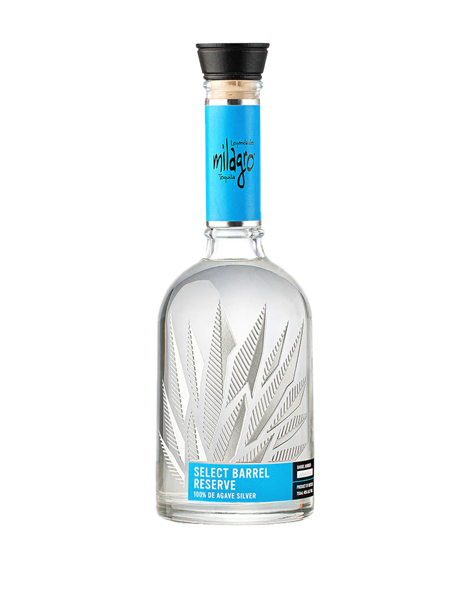 Milagro Select Barrel Reserve Silver Tequila bottle