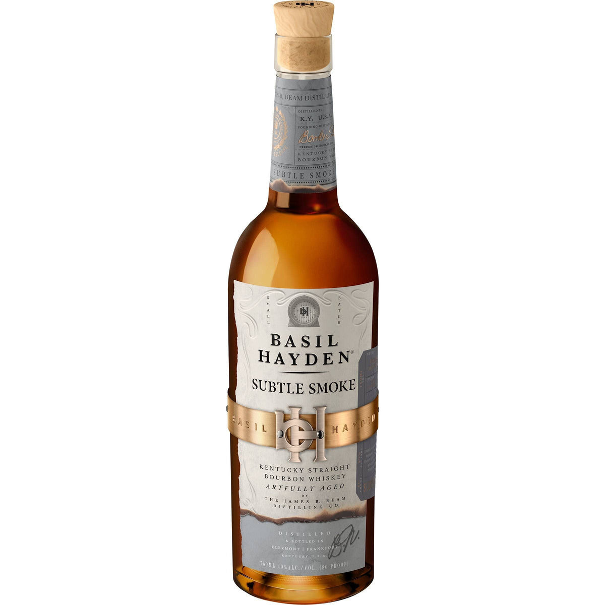 Basil Hayden Bourbon Subtle Smoke bottle