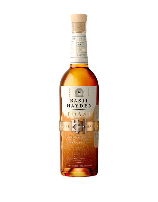 Basil Hayden Toast Bourbon Whiskey bottle