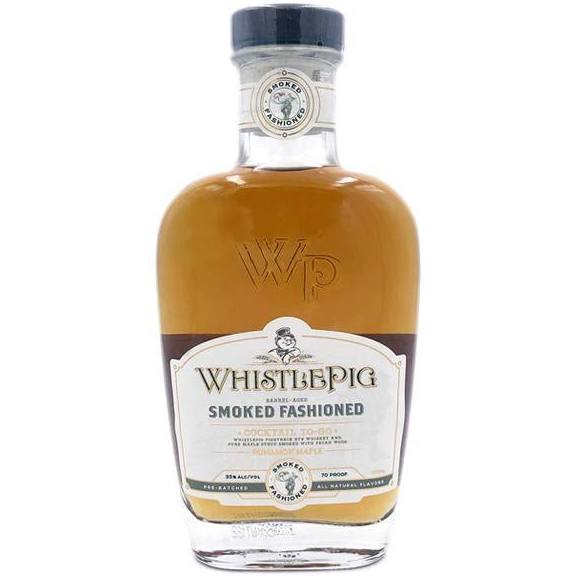 Whistlepig Piggy Back Smoked Fashioned bottle