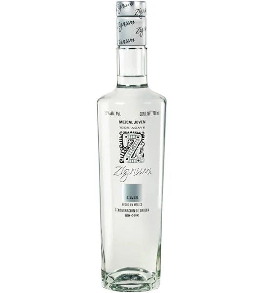 Zignum Silver Mezcal bottle