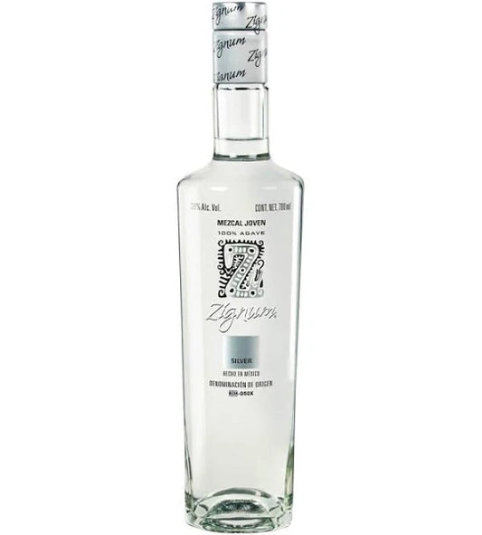Zignum Silver Mezcal bottle